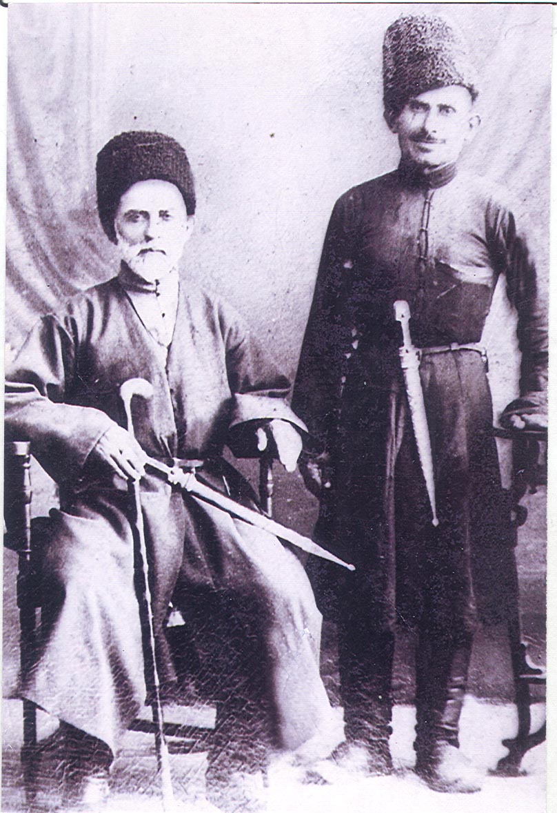 Дени Арсанов и Астемир Багашев (нашхо из Гехи) <1912> г.